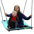 Rainbow Gliderz Horizon Swing with Two Riders on Swing