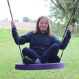 Air Riderz Saucer Swing - Purple Lifestyle