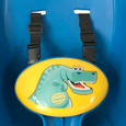 Dinosaur Toddler Swing Straps Detail