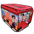 Daniel Tiger's Trolley Pop-up Tent right panel side view