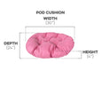 Children Swoon Pod Pink Cushion