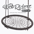 WebRiderz Elite - Stainless Steel Frame Web Swing Product Shot with Title